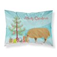 thumbnail image 1 of "Treasures Funda de almohada navideña con cerdo mangalica húngaro, estándar, multicolor" Caroline's Treasures BB9301PILLOWCASE, 1 of 1