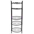 thumbnail image 1 of Spptty 5 Tier Corner Shelf For Kitchen,5 Tier Kitchen Storage Shelves Multifunctional Metal Corner Shelf Pot Rack Stand For Kitchen,5 Tier Storage Shelves, 1 of 8