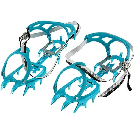 

YueLi BRS-S3 Ultralight 14 Teeth Aluminium Alloy Bundled Crampons Ice Gripper Outdoor Ice Climbing Kits Crampons for Footwear