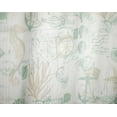 thumbnail image 2 of Linen Store Shower Curtain for Bathroom Printed Durable Fabric Canvas Shower Tub Decor, Wateresistant Curtains, 70"x70" Fun Nautical Design - Jamie, 2 of 4