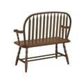 thumbnail image 2 of Carolina Chair and Table Windsor Bench, Elm, 2 of 4