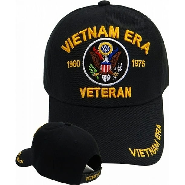 Black Vietnam War Veteran Army Military Vet US Baseball Ball Cap Hat Caps Hats 