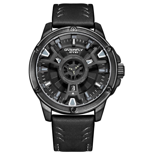 Reloj de pulsera de cuarzo estilo retro para hombre EYKI E3070L