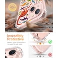 thumbnail image 2 of Dinosaur Forest Clear Case for iPhone 13 Mini,Aesthetic Art Design Case for Men Women,Unique Soft Transparent TPU Bumper Case Cover, 2 of 5