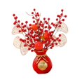 thumbnail image 5 of FashionCha Chinese Lunar New Year Decoration Tabletop Ornament Table Centerpiece Artificial Style C, 5 of 9