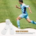 thumbnail image 3 of KAKOWELY par de medias largas de fútbol, calcetines deportivos extra largos para hombres y jóvenes., 3 of 5