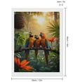 thumbnail image 2 of Diamond Art Kits for Adults - Parrots Tropical Sunset Nesting Scene 5d Diamond Painting for Adults, Diamond Art for Adults Beginners, Frameless Diamond Painting Kits for Adults for Home Wall Decor, 2 of 7