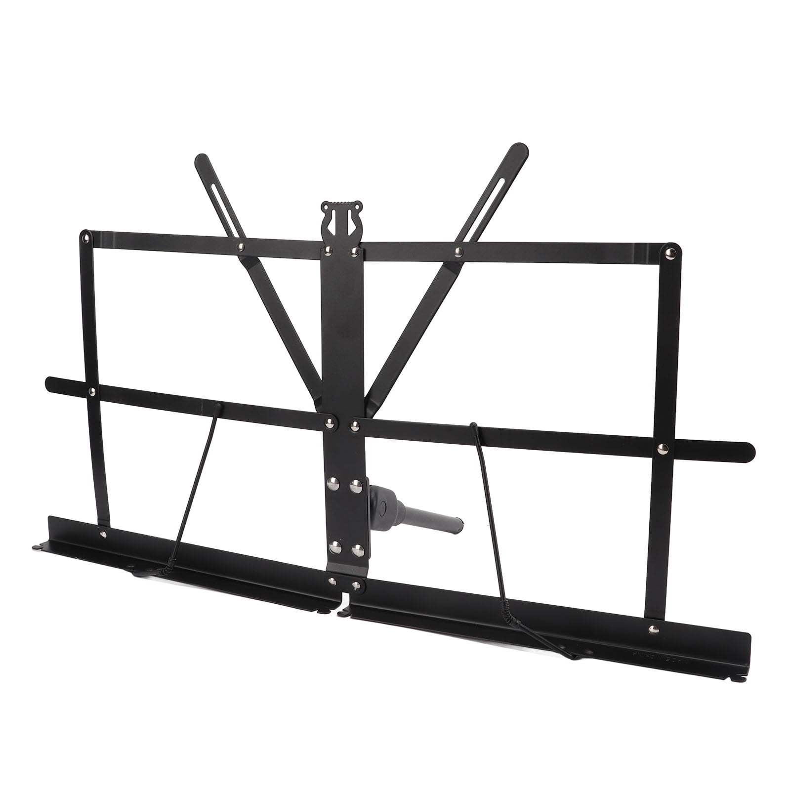 LHCER Music Sheet Stand, Keyboard Music Stand, Black For Classroom