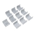 thumbnail image 1 of Capacidades De Panel De Cerca De 10 Piezas, Sujetadores De Maderas De Acero Galvanizado De Forma U Para Postes De Maderas De Concreto, Anti Vibraciones Anti Vibraciones Que, 1 of 7