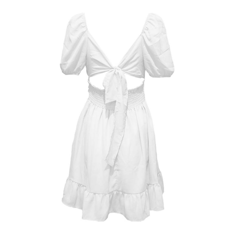 asymmetrical halter mini dress Asymmetric Halter Satin Mini Dress with Detachable Scarf in Silky Whit –  HOLO LOKA