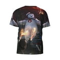 thumbnail image 6 of Ghostbusters Stay Puft T-Shirt for Men Novelty 3D Pritneted Casual Short Sleeve Tees Shirt Summer Street T Shirt Top, 6 of 7
