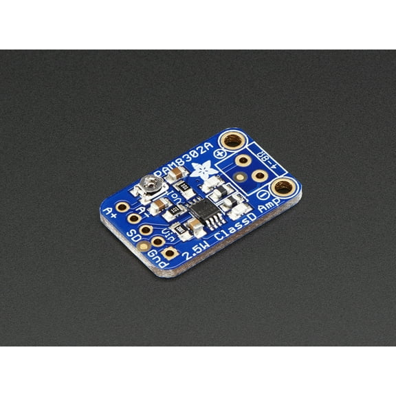 Adafruit Mono 2.5W Class D Audio Amplifier - PAM8302