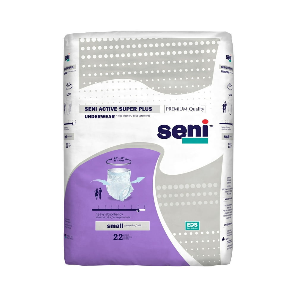 Seni Active Super Plus Disposable Underwear Pull On with Tear Away