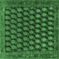 thumbnail image 1 of Ahgly Company Indoor Square Persian Emerald Green Traditional Area Rugs, 6' Square, 1 of 4