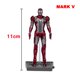 thumbnail image 2 of Figura de acción de Disney ZD Toy Iron Man, modelo de Marvel, articulaciones, Serie de juguetes móviles, decoración exquisita, regalos de cumpleaños, 10 CM, 2 of 5