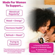 Pink Stork Birth Control Cleanse: Hormone Support with Chaste, Magnesium, Zinc, Vitamin D, 60 Capsules