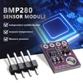 thumbnail image 2 of 3 unidades de placa de circuito impreso con sensor digital de temperatura y presión barométrica BMP280 de 5 V., 2 of 5
