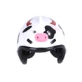 thumbnail image 2 of Methold Casco para mascotas, loros, sombreros, disfraces ajustables, accesorios, Protector, cascos para aves de corral, pollo, pájaro, pato Juguetes para pájaros vaca Methold PT003691-10, 2 of 6