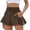 Brown_#01, variant on Womens High Waisted Shorts Athletic Running Shorts Workout Gym Quick Dry Flowy Shorts with Pockets,Sky Blue 2XL