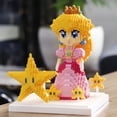 thumbnail image 4 of Set Mini Bloques Armables 3D MR. GADGETS figura armable Princesa Peach, 4 of 8