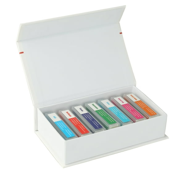 35 Piece of Colorful Microscope Specimens Biological Specimen Slides Primary and Secondary Gifts