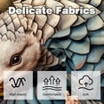 thumbnail image 3 of Pangolin Velvet Bed Pillow Throw Covers Pillow Inserts Throw Pillows with Unique Patterns - Set of 2, Sizes 16x16, 18x18, 20x20 Inches for Various Occasions, 3 of 6