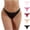 Beige, variant on Sakmal Womens Underwear Full Coverage Cheeky Thong Panties Beige Comfort Women's Panties L