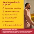 thumbnail image 4 of Nature Made Advanced Multivitamin Gummies For Men with Magnesium, Calcium & B Vitamins, 120 Ct to Support General Wellness for Men, 4 of 9