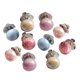 thumbnail image 2 of Botones Perlas de imitación cuentas redondas de decoración de metal sin costura para ropa Suéter de abrigo anti-exposición 10 Piezas Sweethay HA7571-10B, 2 of 6