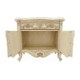 thumbnail image 5 of Michael Amini Platine de Royale Marble and Wood Nightstand - Champagne Ivory, 5 of 11