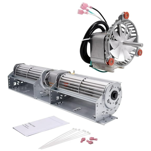 Pellet Stove Parts for Harman XXV Pellet Stove & Harman P35I P35I-C Pellet Insert & Harman Accentra Cast Free Standing, 3-21-08639 Combustion Blower Motor and 1-00-29145 Distribution Blower