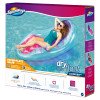 Swimways Dry Float Translucent Zero Gravity Positioning Pool Lounger with Cupholder, Orchid