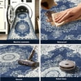 thumbnail image 3 of 2'x10' Boho Runner Rug,Modern Faux Wool Washable Rugs Runner for Hallway Non-Slip Long Kitchen Rug, Vintage Low Pile Indoor Carpet for Porch Laundry Entryway Entrance, 3 of 7