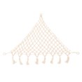 thumbnail image 3 of Stuffed Animal Hammock, Hanging Stuffed Animal Storage Net Hand Knitted Plush Toy Organizer Mesh With Hooks Bohemian Style Cotton Rope Plush Hammock Plushie Net For Plush Toy, 3 of 8