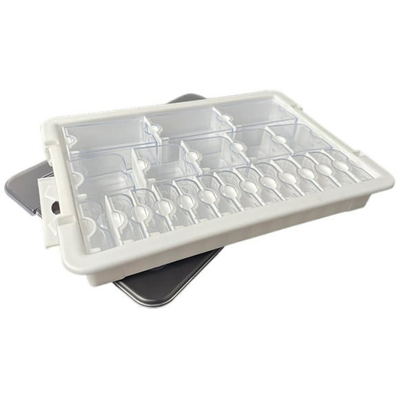 Diamond Painting Bead Storage Containers with 10 Sizes Organizer Box, Portable Beading Kits & Jewelry Display Case for Nail Art, Rice Beads, Craft Tools, 13.7"x10.6"x1.7"