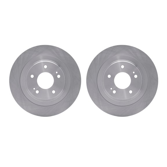 Dynamic Friction Company Rear Brake Rotors 6002-72062