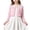 Pink, variant on Kids 3D Flower Long Sleeve Round Neck Knit Cardigan Casual Loose Sweater Coat For Kids