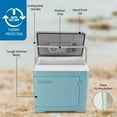 thumbnail image 4 of Pinnacle Thermoware 30 L Electric Portable Coolbox 12V Travel Cooler with Adapter – Blue, 4 of 9