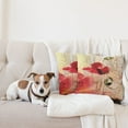 thumbnail image 4 of Ambesonne Floral Throw Pillow Cover 2 Pack, Retro Floral Design, 16", Multicolor, 4 of 7