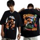 thumbnail image 1 of -Camisetas estampadas para hombres y mujeres ropa de calle de manga corta de algodón Tops versátiles de gran tamaño Harajuku ocio Unisex, 1 of 7