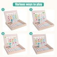 thumbnail image 3 of Wooden Early Education Educational Toys,Boy and Girl Shape Matching Cognitive Blocks, 3 of 4