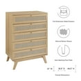 thumbnail image 5 of Soma 5-Drawer Chest Oak, 5 of 7