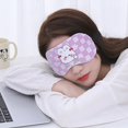 thumbnail image 2 of Dormir Dormir Lindo Sombreado Transpirable Mujeres Niños Dibujos Animados Estudiantes Hombres Hielo para Aliviar la Fatiga Ocular Protección Ocular, 2 of 5
