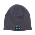 thumbnail image 2 of NIBOLOG Winter Bluetooth-compatible USB Rechargeable Music Headset Warm Knitting Beanie Hat Cap, 2 of 8