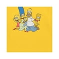 thumbnail image 5 of The Simpsons Men's Sweatshirt, Classic Embroidered Cartoon Sweatshirt Gold - L, 5 of 6