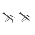 thumbnail image 3 of Justharion Black Wear-resistant Motorcycle Side Stand Sturdy Construction High-strength Support Strong black 17cm 2Set, 3 of 6