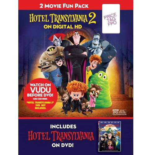 Hotel Transylvania 2 / Hotel Transylvania (DVD) (Walmart Exclusive ...