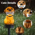 thumbnail image 4 of Puppy Shape Solar Lamp, Intelligent Light Sensitive System, Solar Powered, Waterproof, Suitable for Your Garden, Lawn, Deck, Porch, Patio or Tent, Picnic, Driveway, Etc, 4 of 7