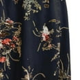 thumbnail image 5 of RYKJLWY Vestidos De Verano Para Mujer 2024 Women's Plus Size Summer V-Neck Floral Print Boho Short Sleeve Party Maxi Dress (Navy Blue,XXL), 5 of 6