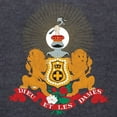 thumbnail image 3 of CafePress - Kappa Alpha Order Coat Of Arms Long Sleeve T Shirt - Womens Hooded Shirt, 3 of 3